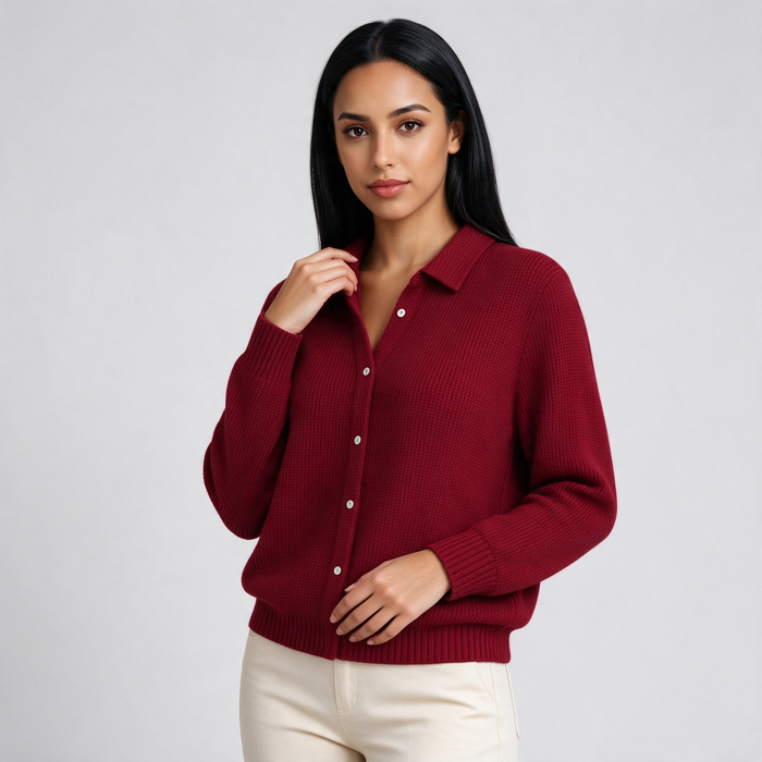 Women's Soft Knit Cardigan – Everyday Winter Knitwear