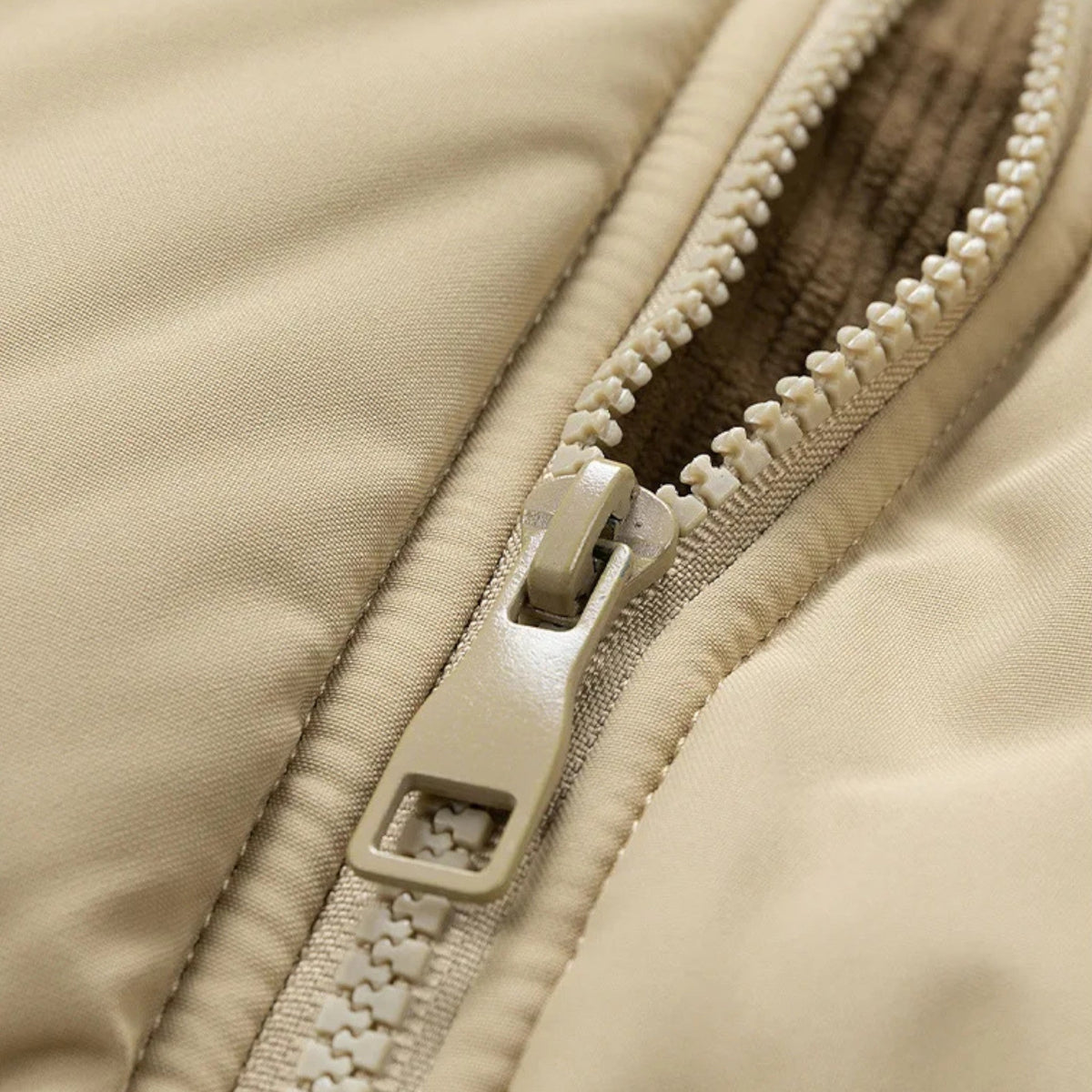 Men's Fleece Lined Winter Jacket with Removable Hood – image 3
