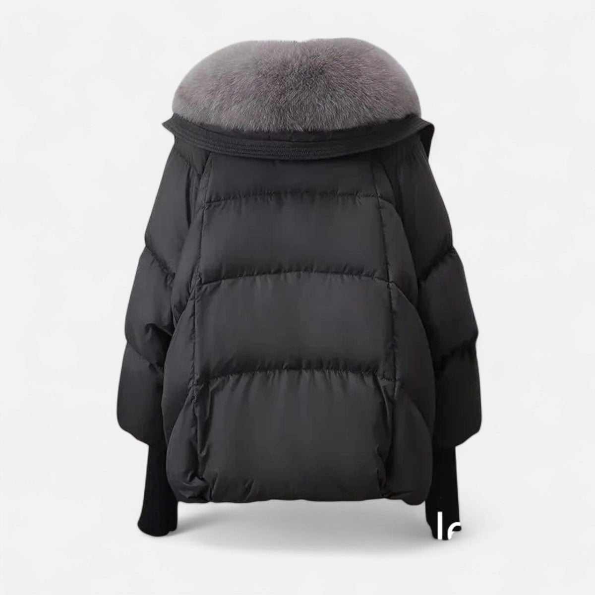Women's Faux Fur Collar Puffer Jacket – image 7