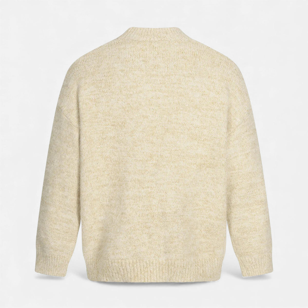 Men's Wool-Look Crew Neck Jumper – image 17