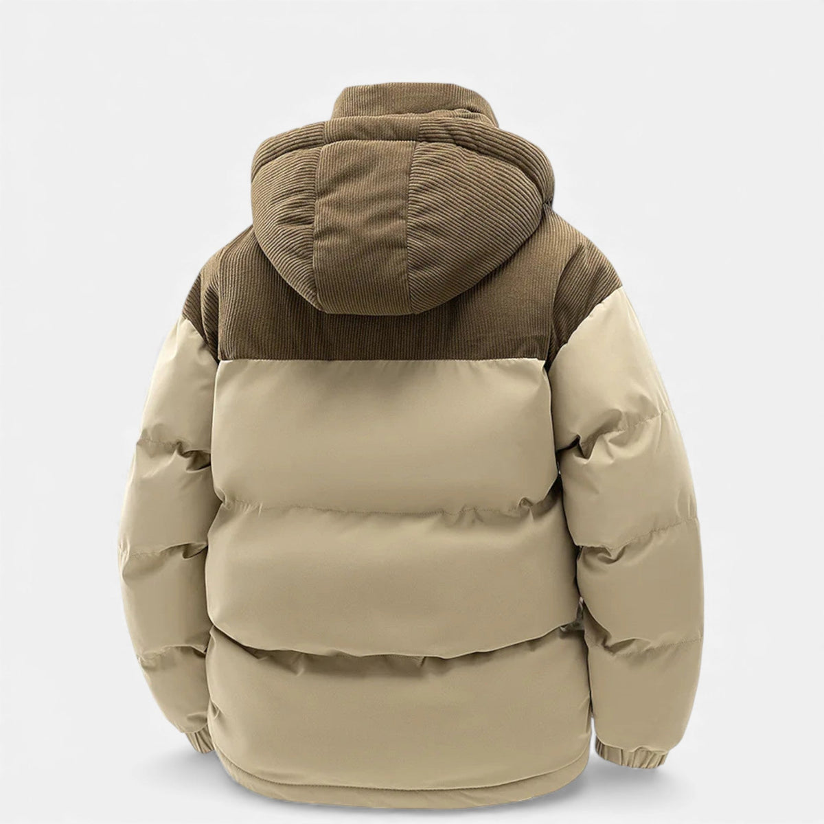 Men's Fleece Lined Winter Jacket with Removable Hood – image 8