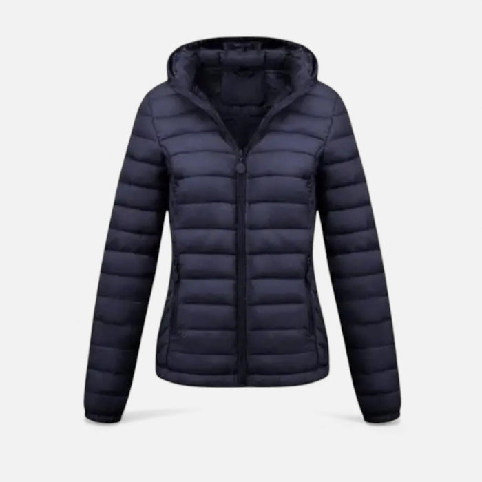 Women's Lightweight Hooded Jacket in Navy