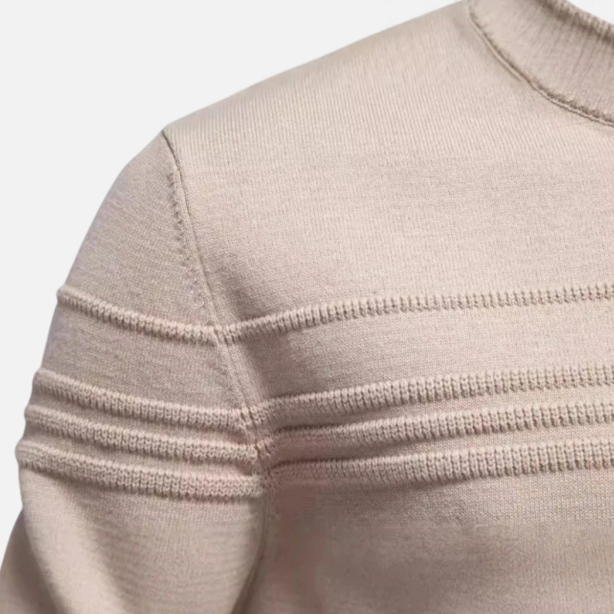 Men's Slim Fit Textured Knit Jumper – image 3