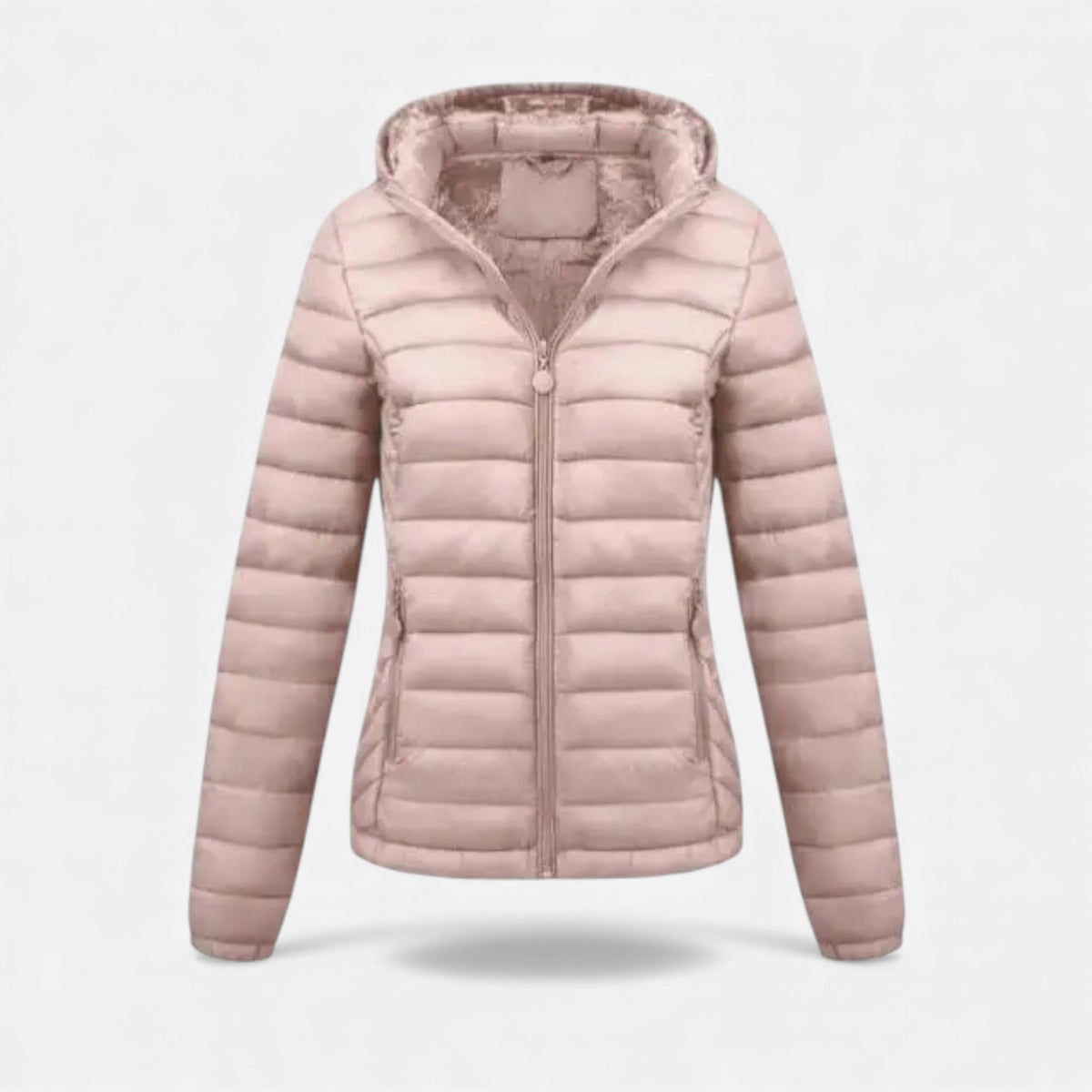 Women's Lightweight Hooded Jacket in Pink
