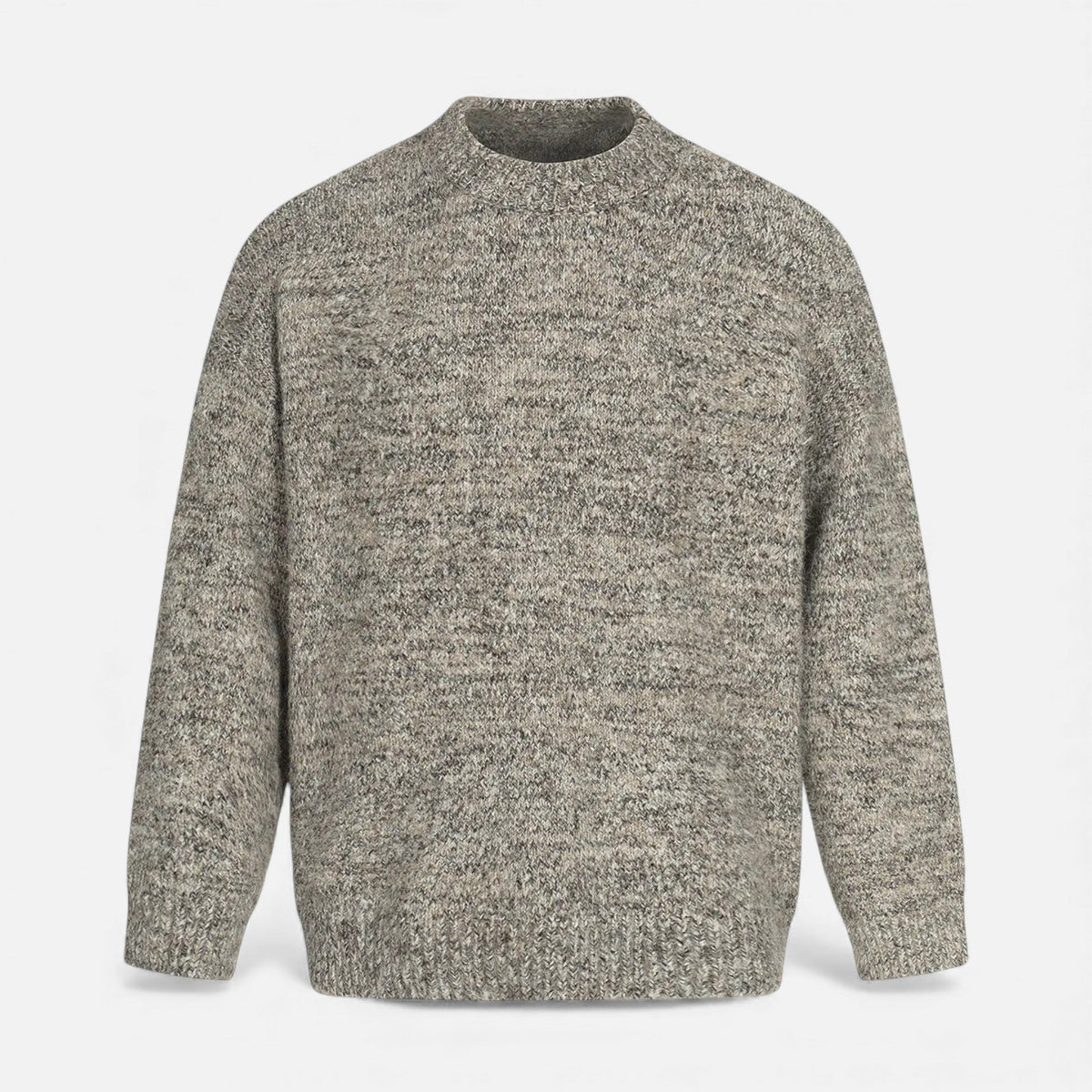 Men's Wool-Look Crew Neck Jumper – image 1