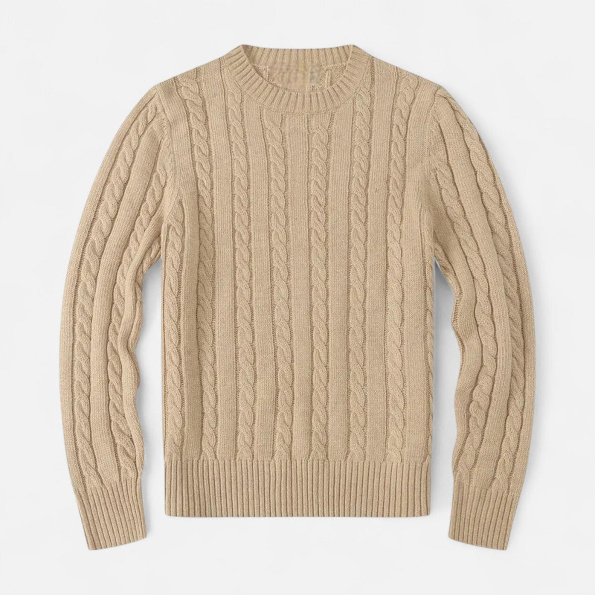Men's Cotton Blend Crew Neck Jumper – image 3