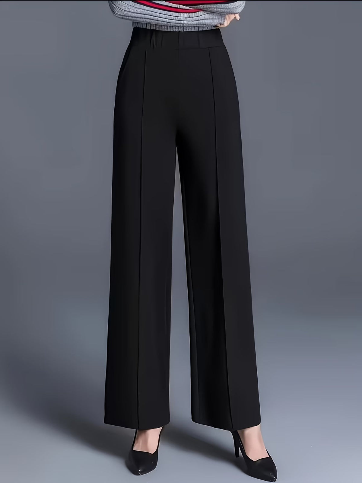 Women's High Waisted Slant Pocket Trousers – view 1