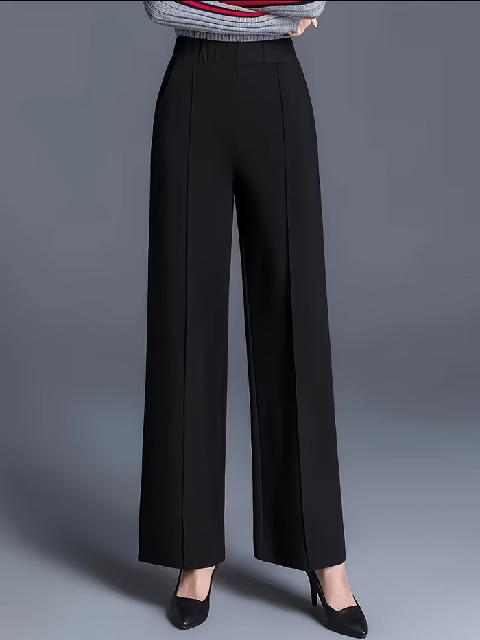 Women's High Waisted Slant Pocket Trousers – view 1