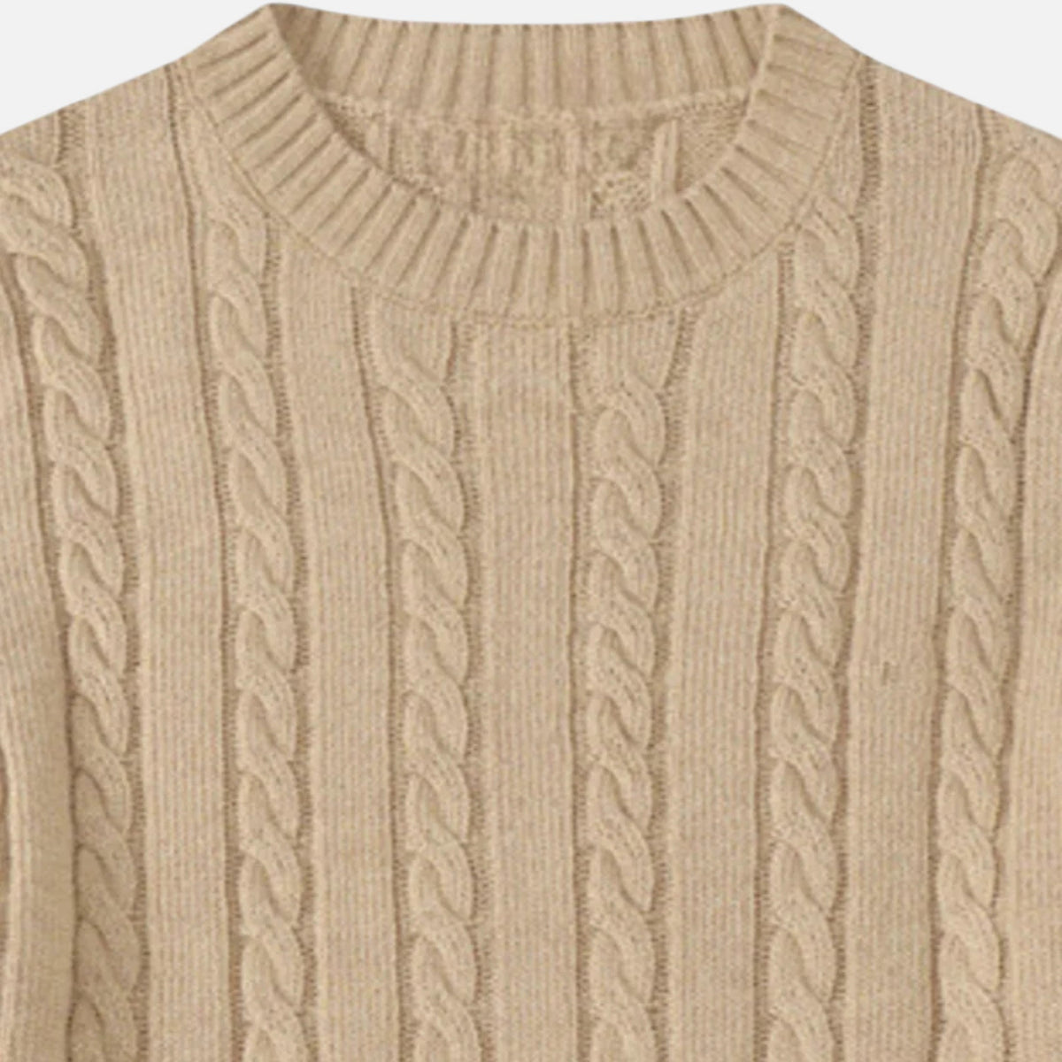 Men's Cotton Blend Crew Neck Jumper – image 4