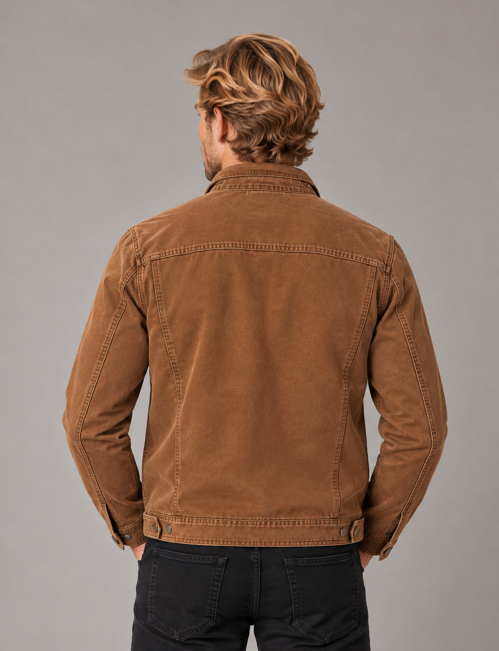 Men's Lightweight Cotton Jacket – Smart Casual Layer