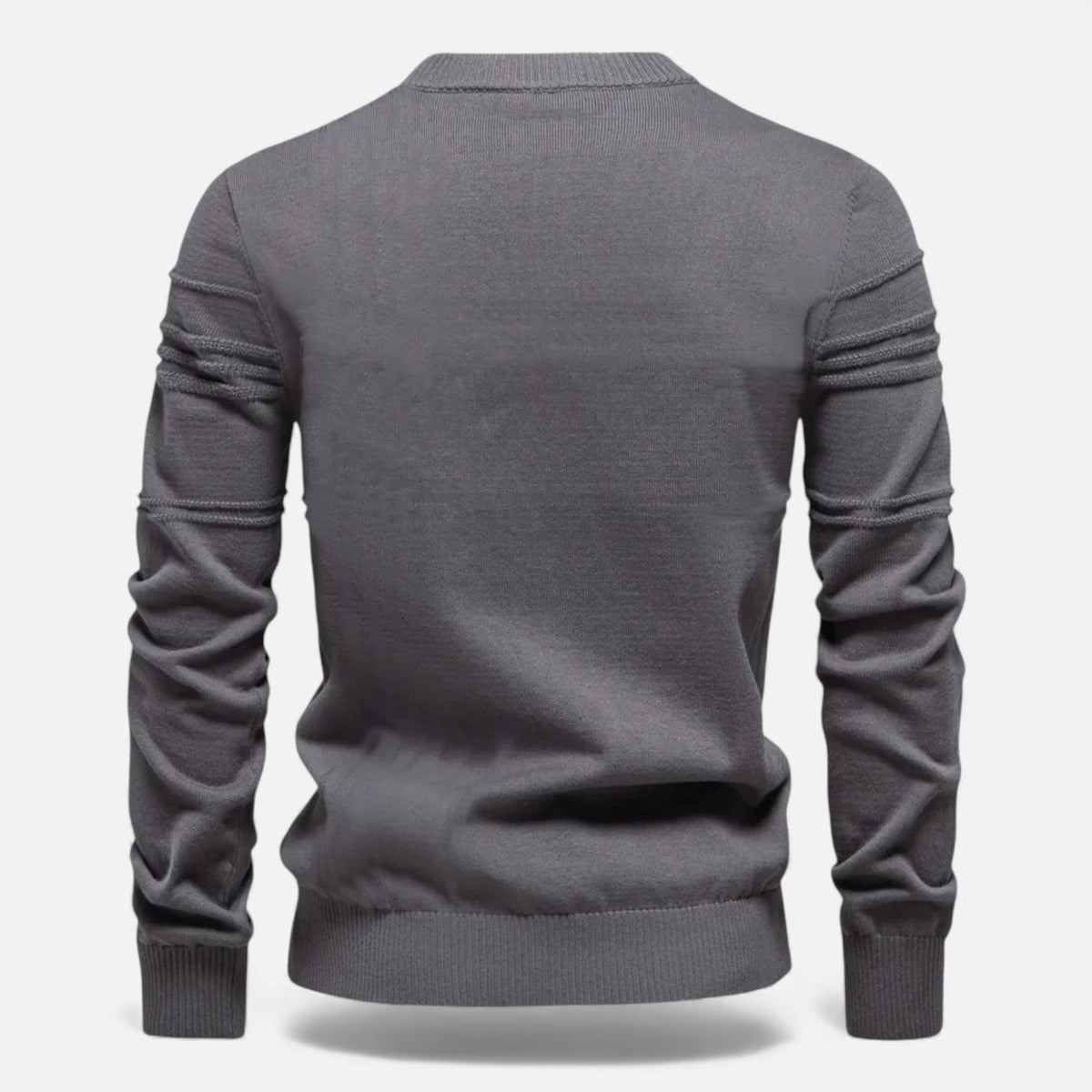 Men's Slim Fit Textured Knit Jumper – image 9