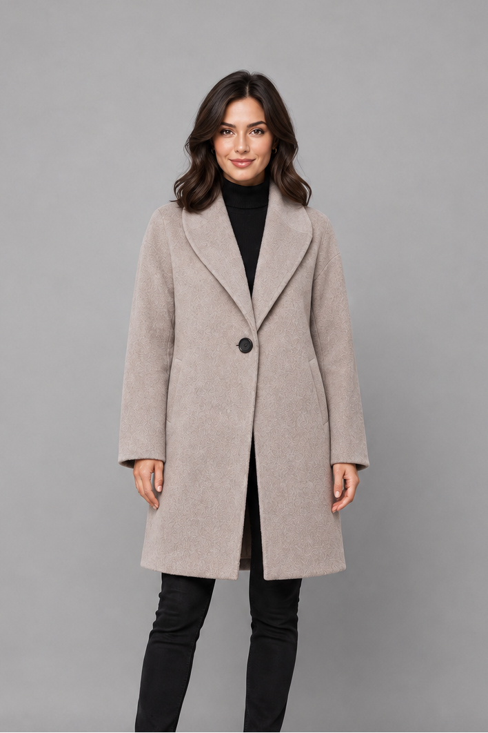 Women's Longline Winter Coat – Relaxed Layering Coat