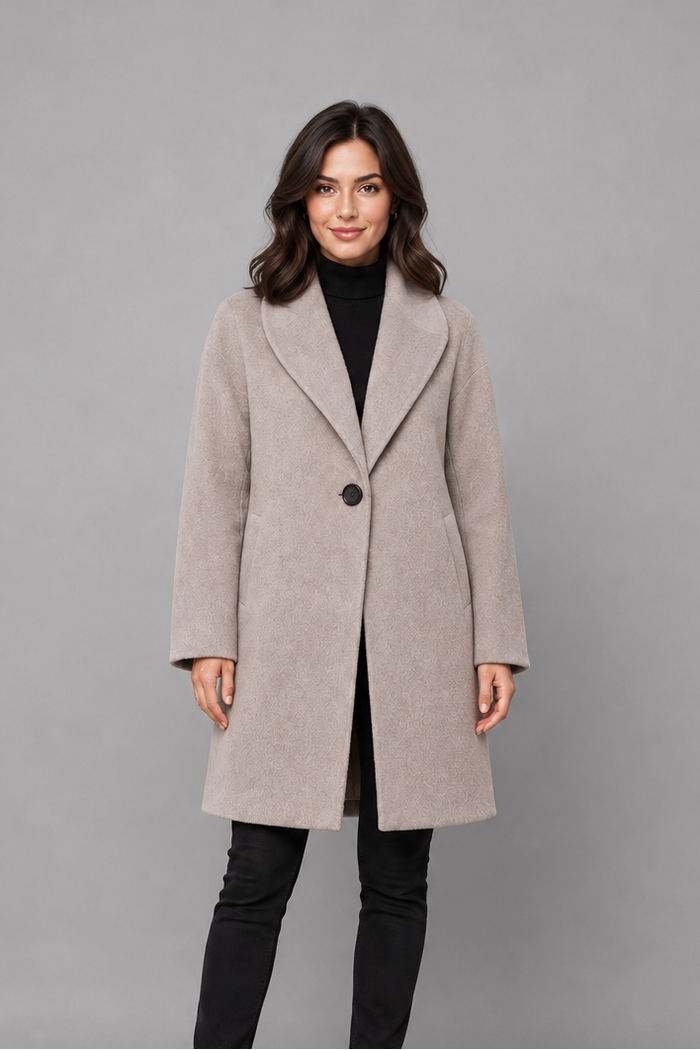 Women's Longline Winter Coat – Relaxed Layering Coat