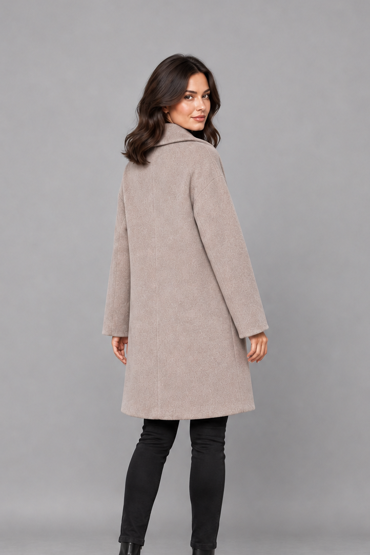 Women's Longline Winter Coat – Relaxed Layering Coat
