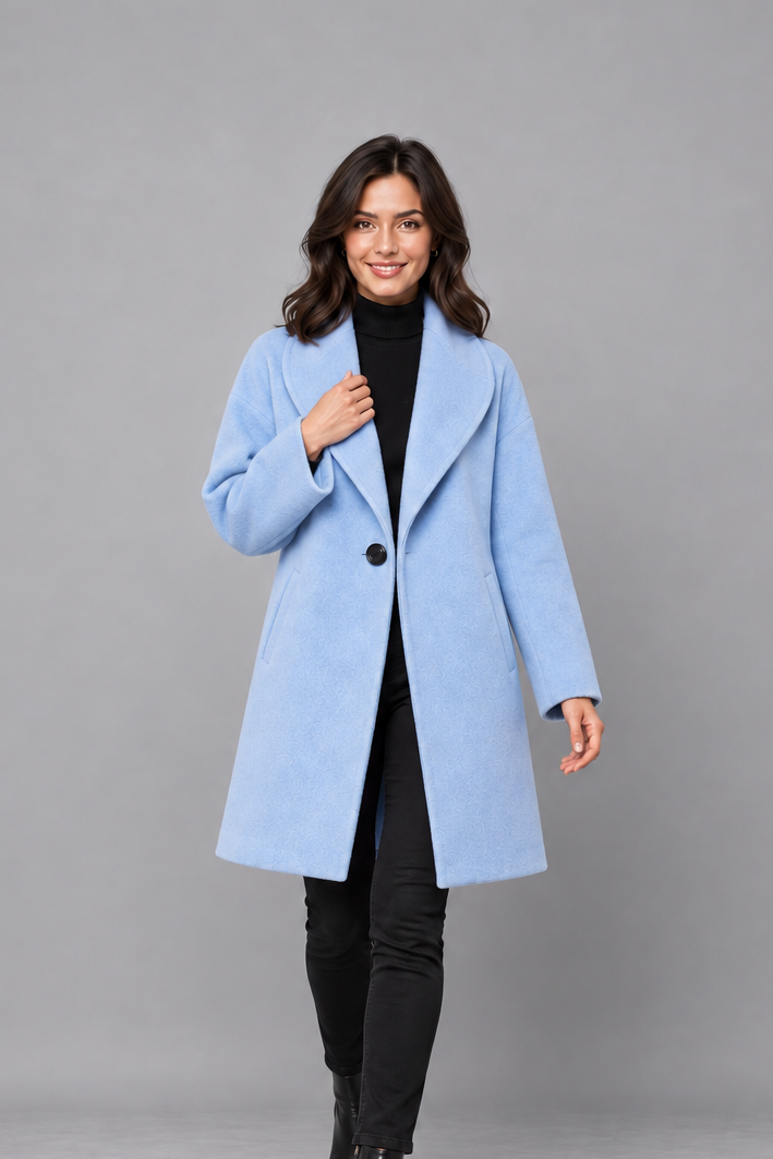 Women's Longline Winter Coat – Relaxed Layering Coat