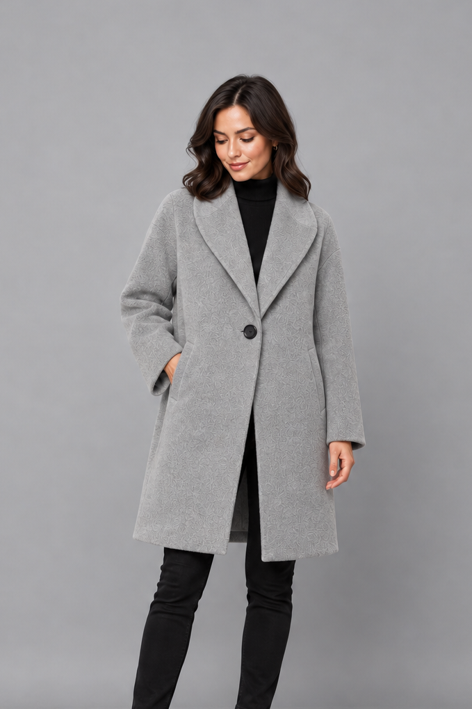 Women's Longline Winter Coat – Relaxed Layering Coat