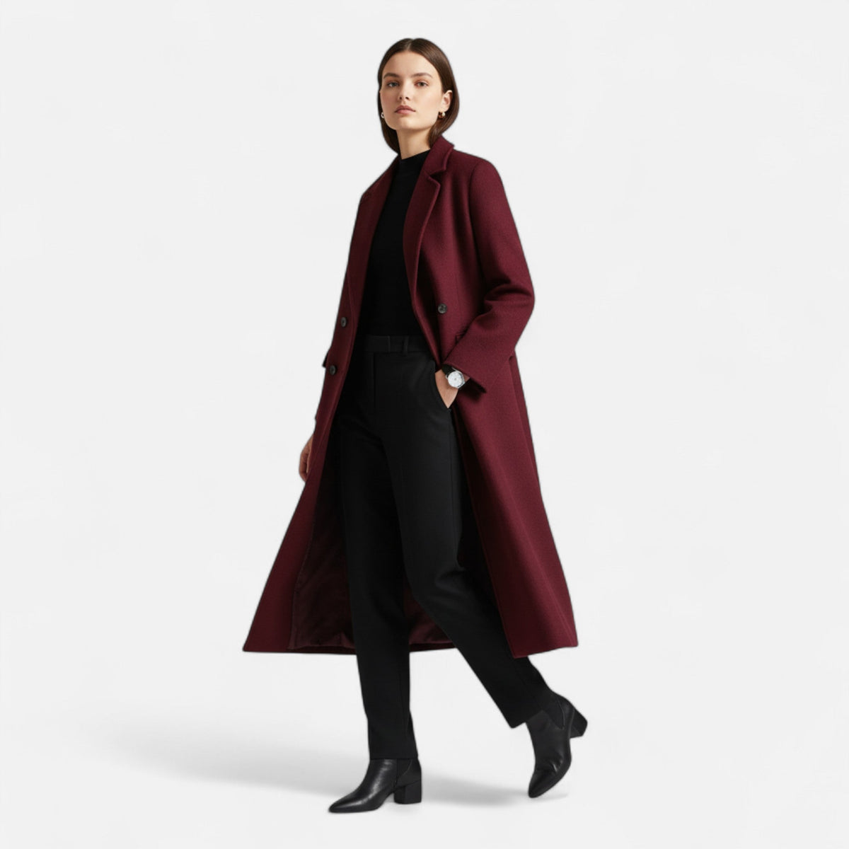 Women's Elegant Trench Coat – image 6