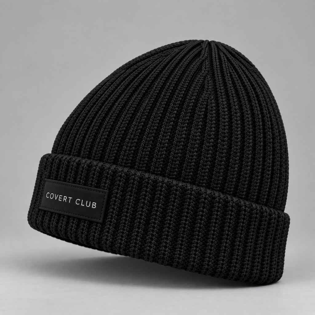 Arthur Black Rib Beanie