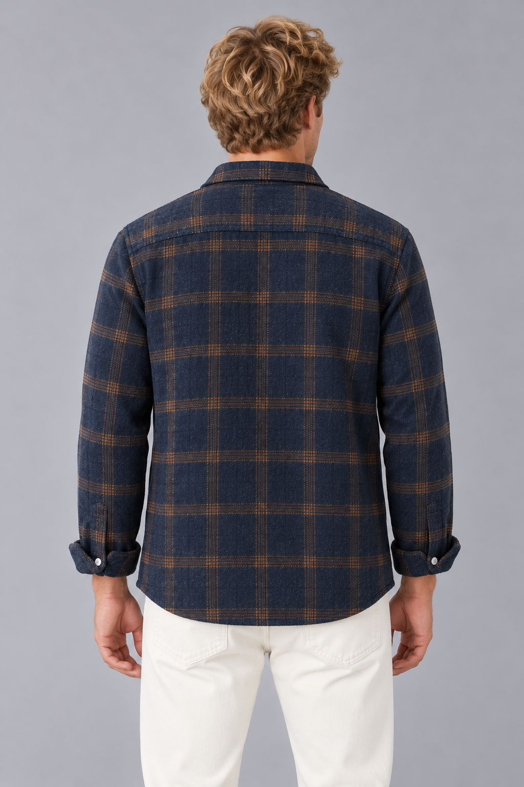 Men's Lumberjack Check Shirt – Brushed Long Sleeve