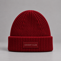 Sam Red Rib Beanie