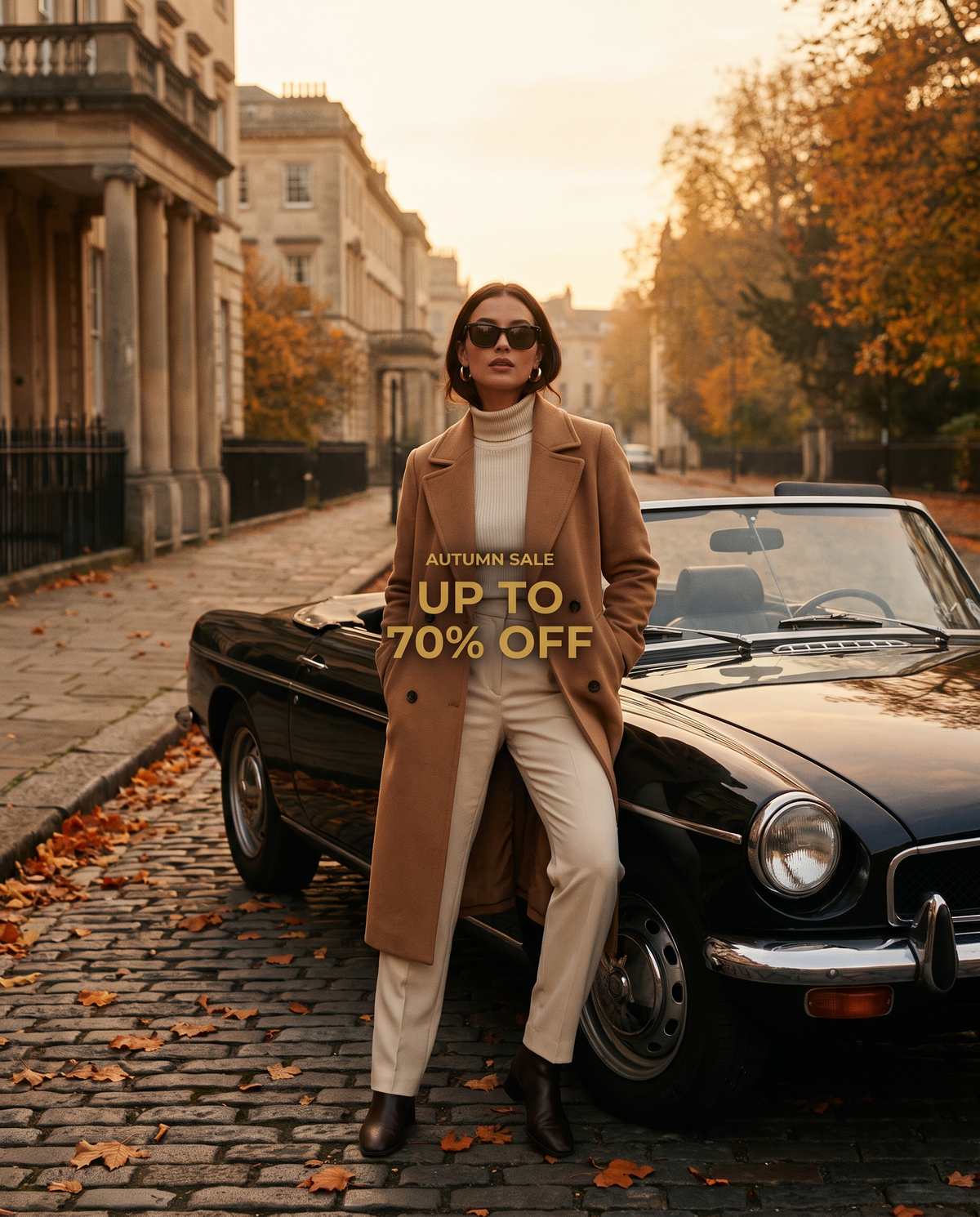 Covert Club Autumn Sale hero - woman - crop-safe with text