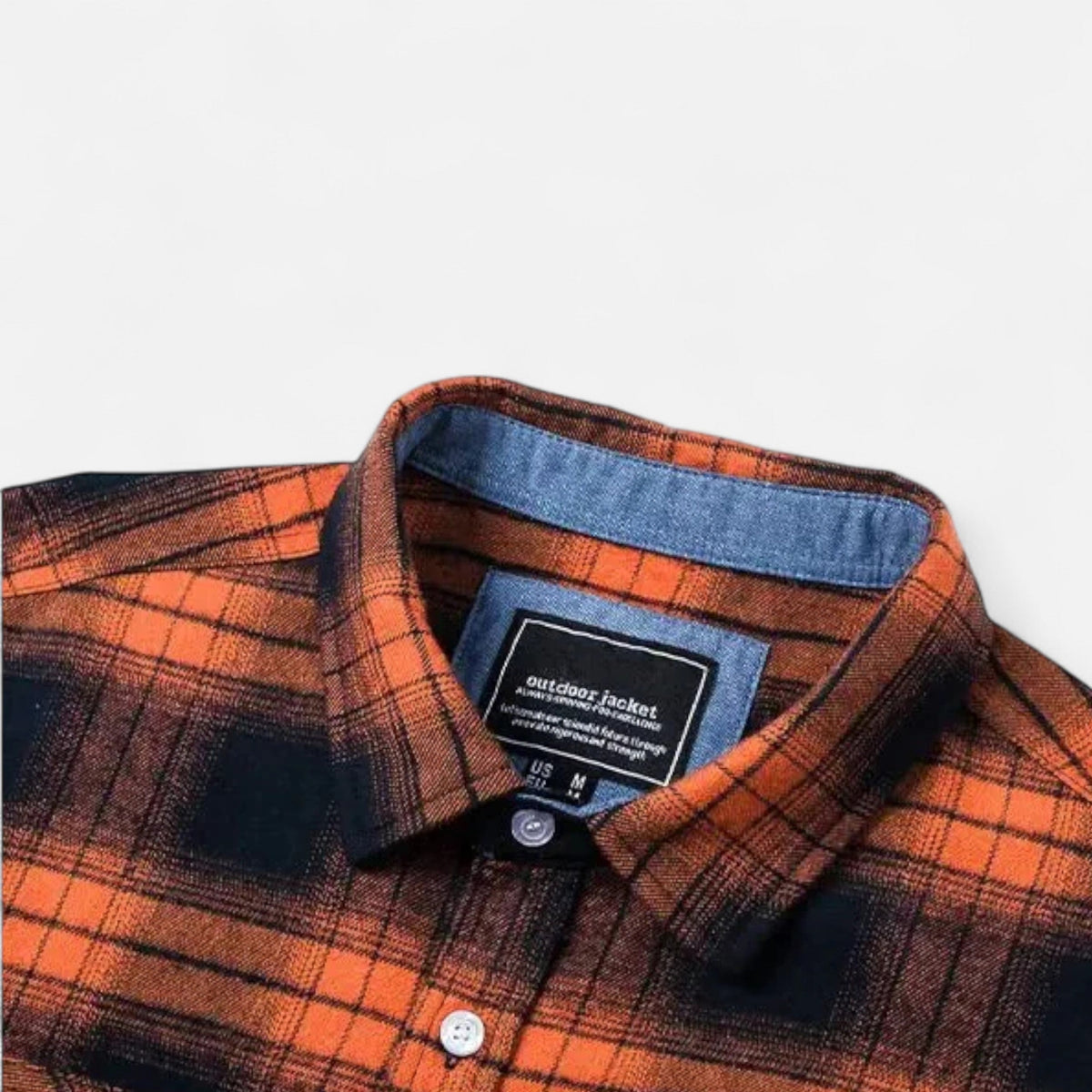 Men's Oversized Flannel Shirt Jacket – image 4