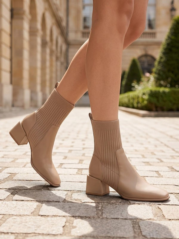 Women's Square Toe Chelsea Boots – image 9