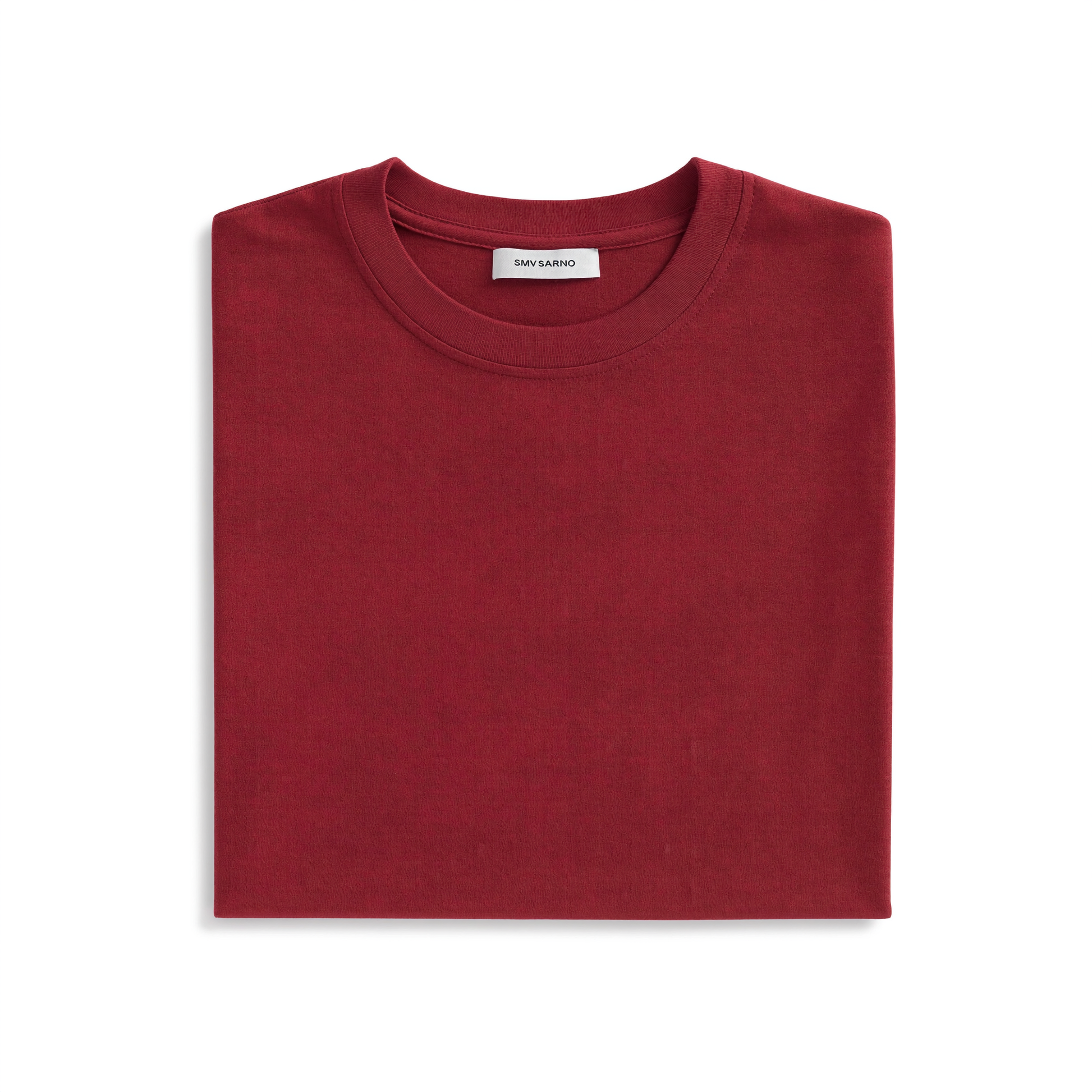 The Basic T folded - Wine Red