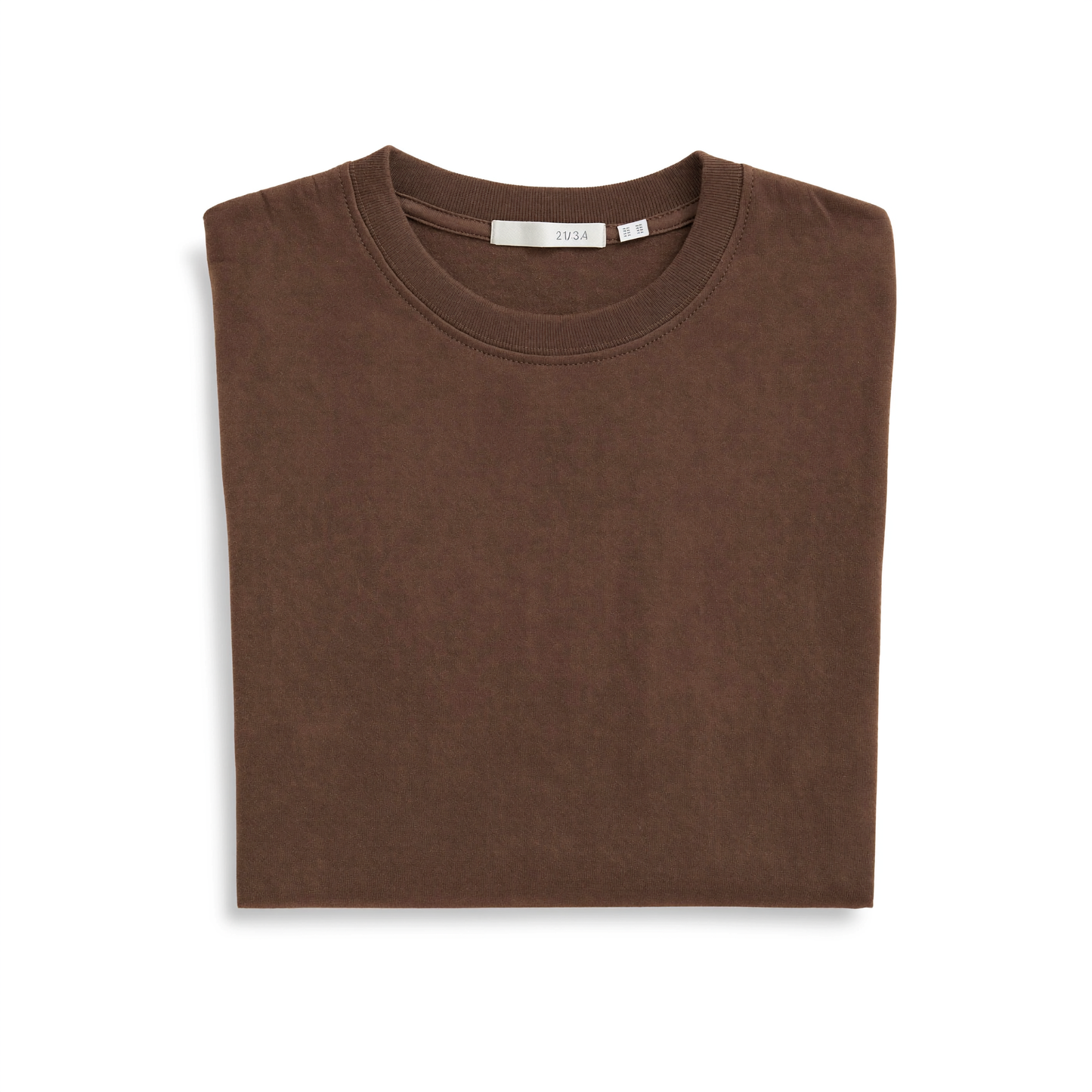 The Basic T folded - Brown