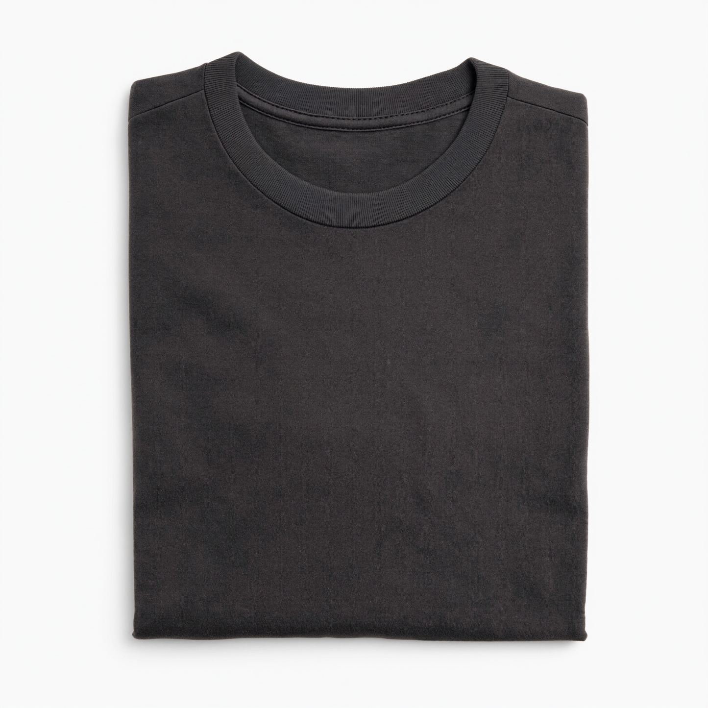 The Basic T folded - Dark Gray