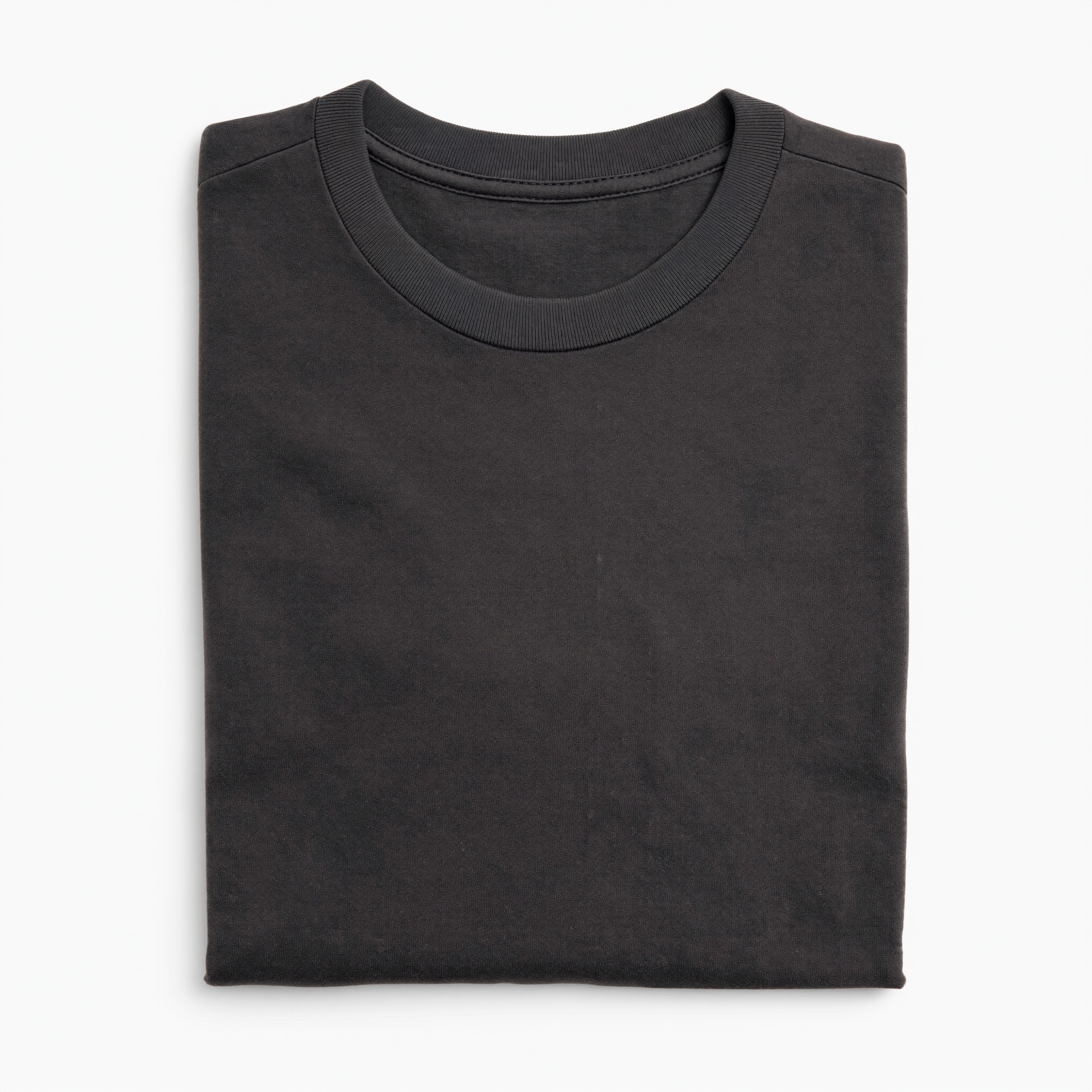 The Basic T folded - Dark Gray