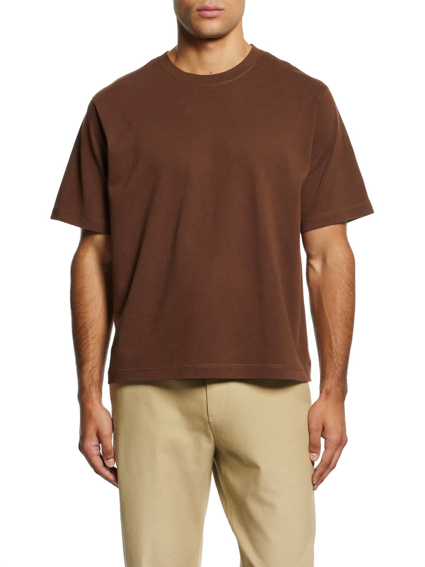 The Basic T worn - Brown (final)