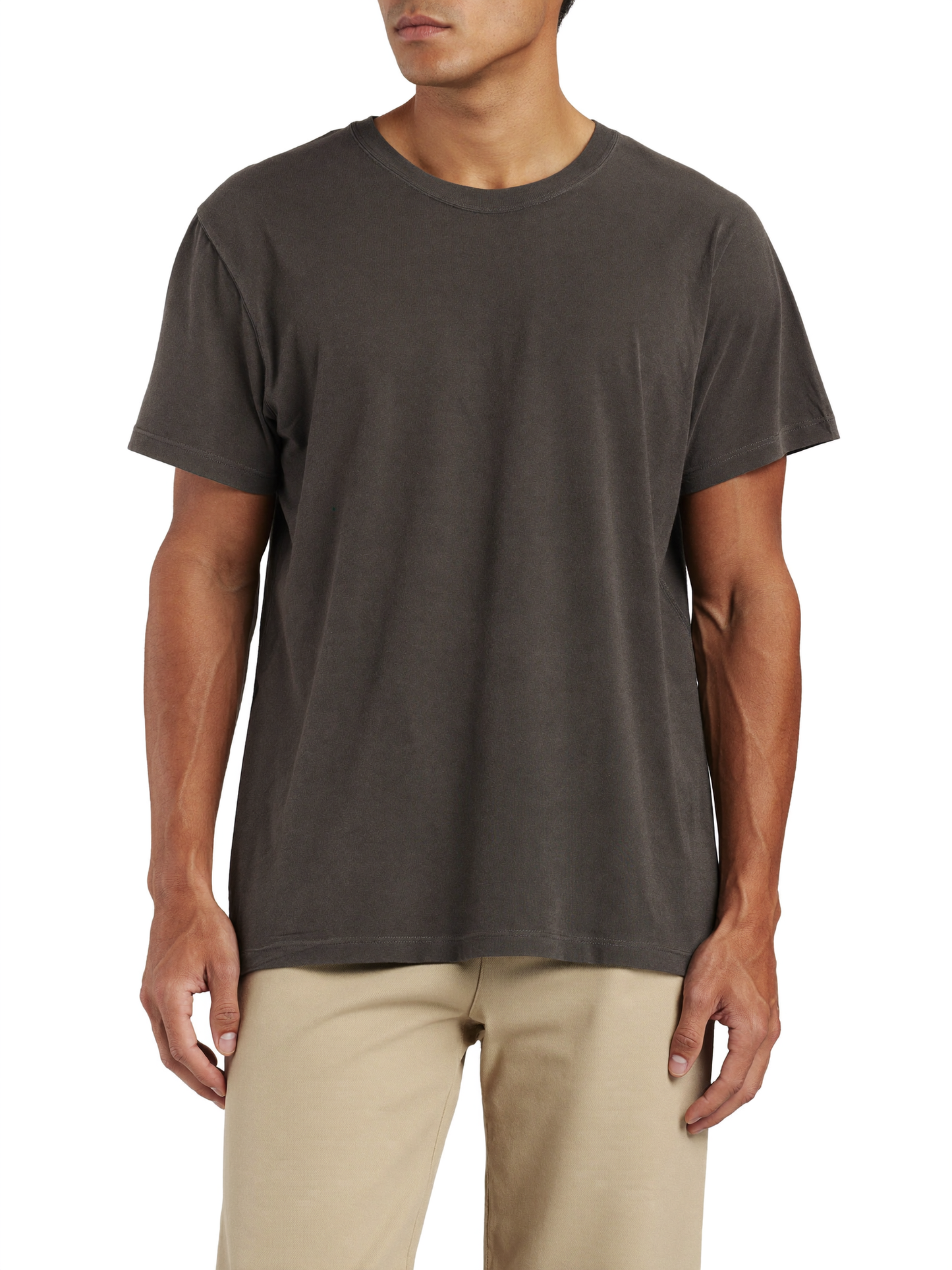 The Basic T worn - Dark Gray (final)