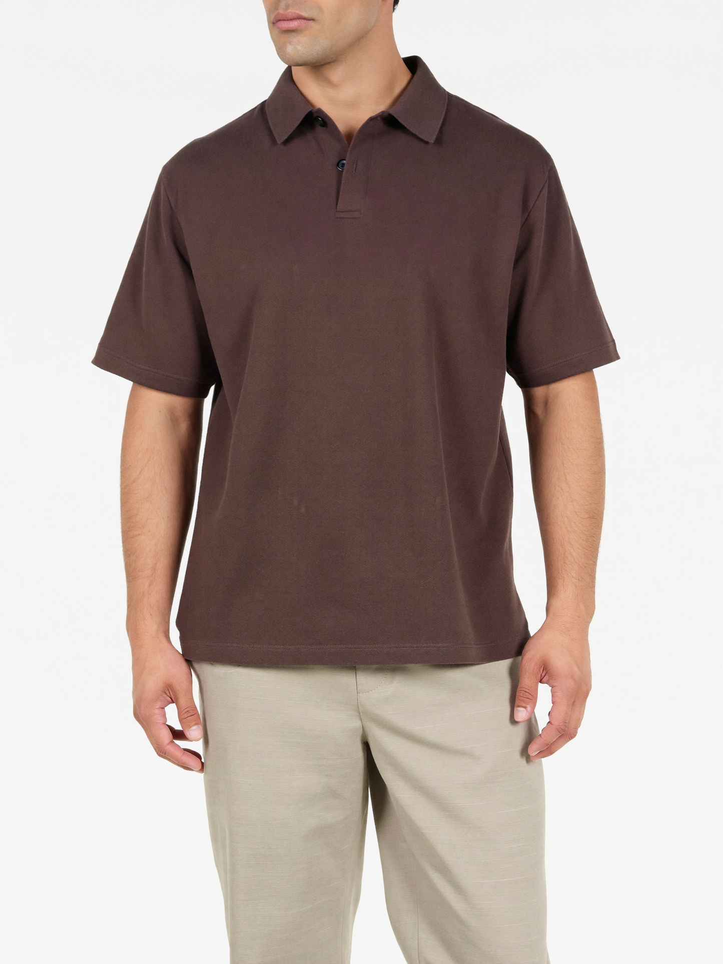 The Classy Polo worn - Coffee