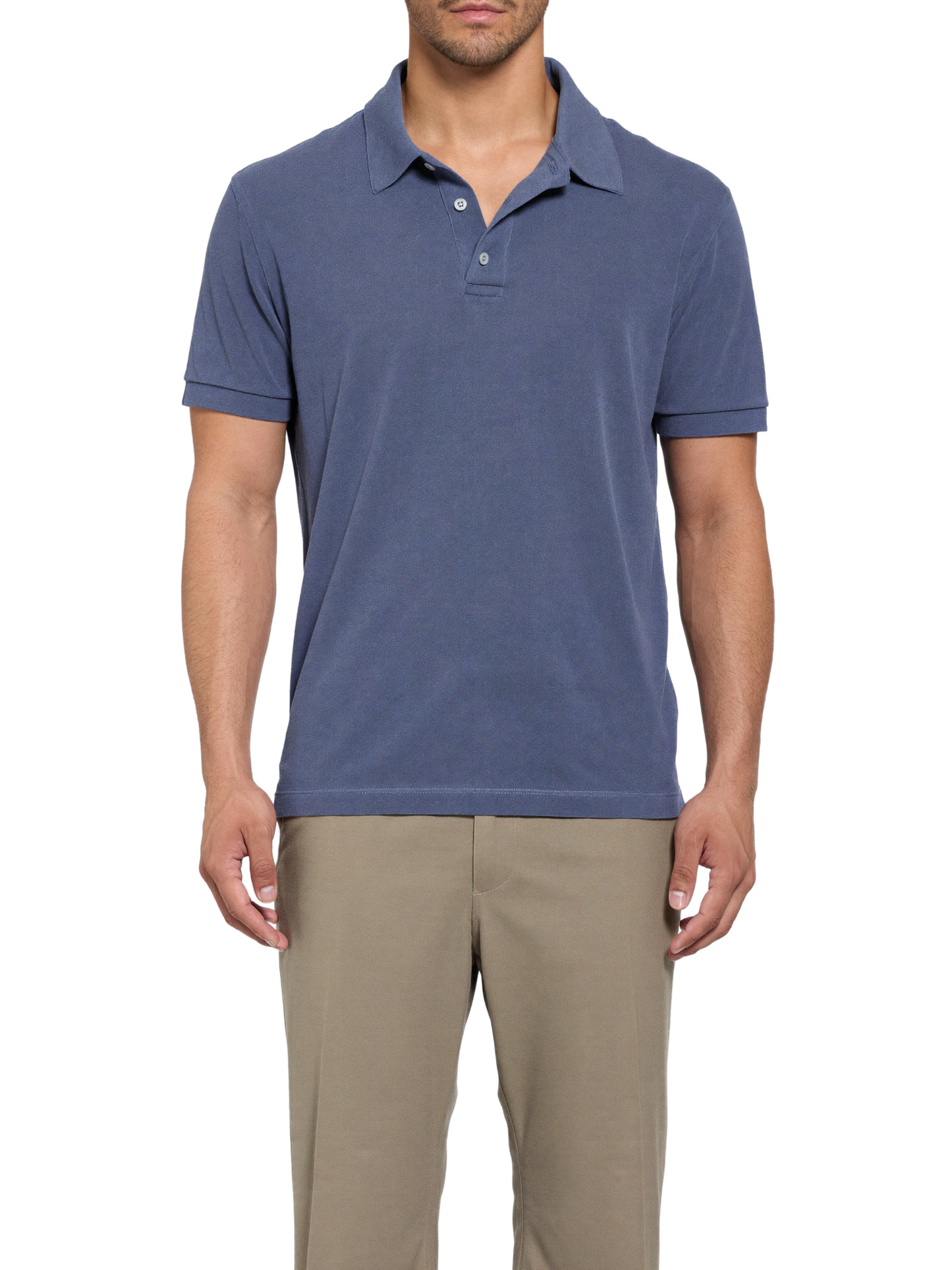 The Classy Polo worn - Blue