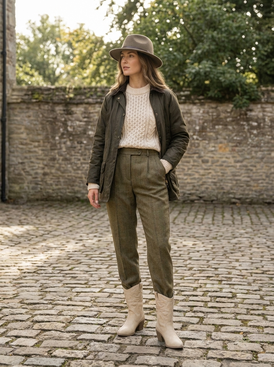 Covert Club chunky ankle boots, lifestyle shot