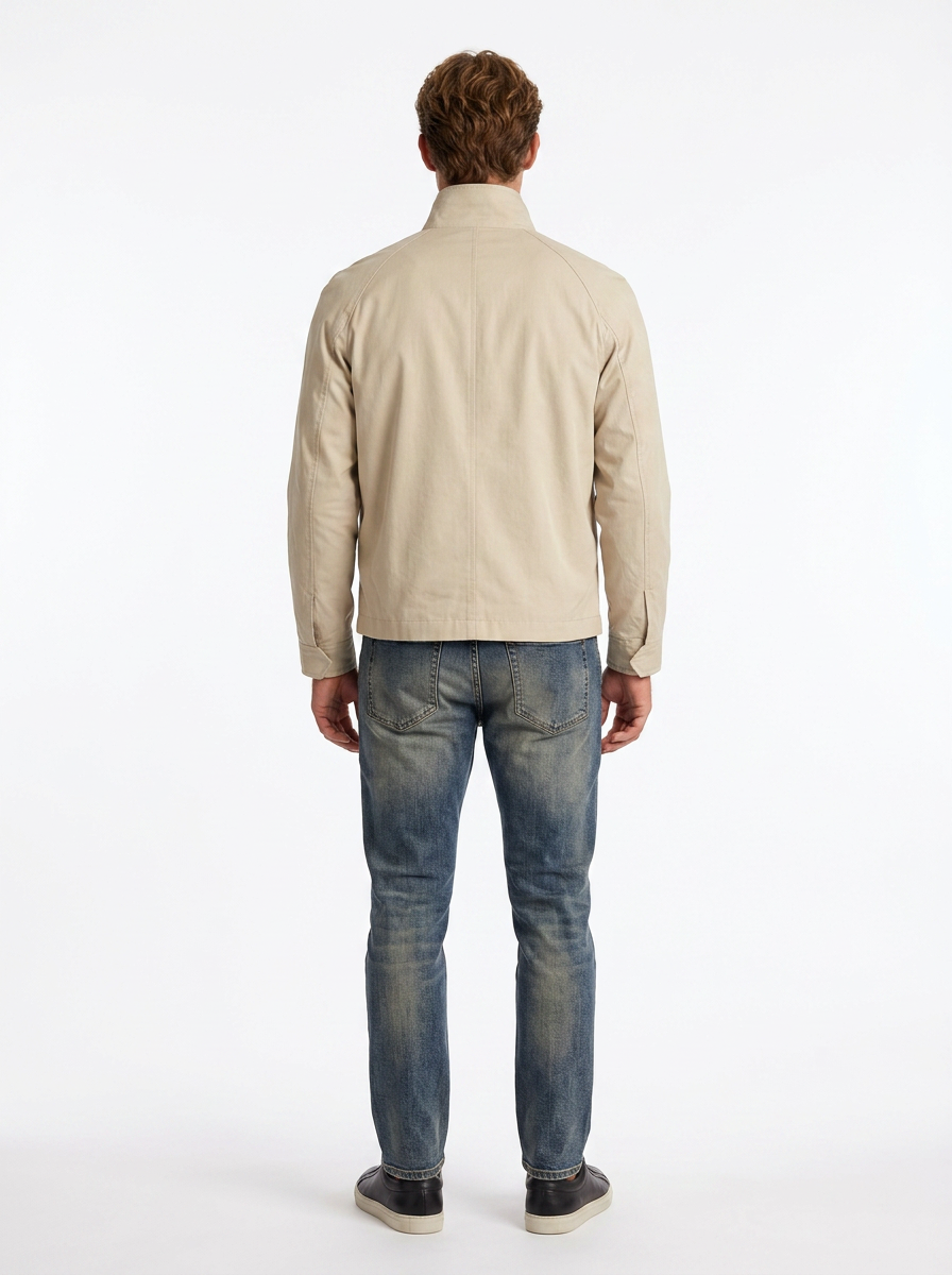 Covert Club basic jacket, back view