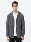 Covert Club knitted vest, front view
