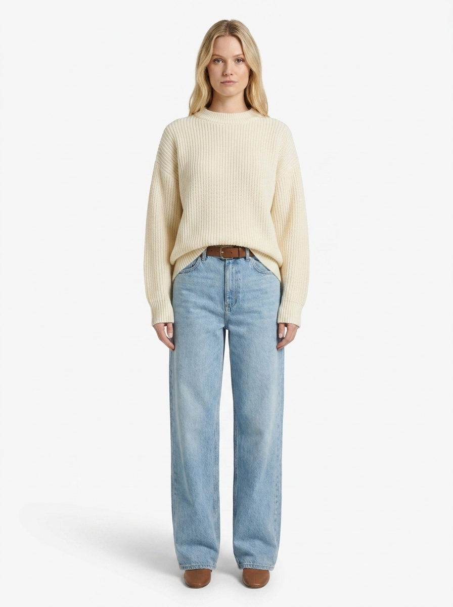 Covert Club Korean-style soft sweater, front view