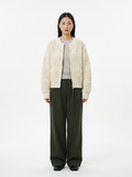 Covert Club chunky knit sweater, front view
