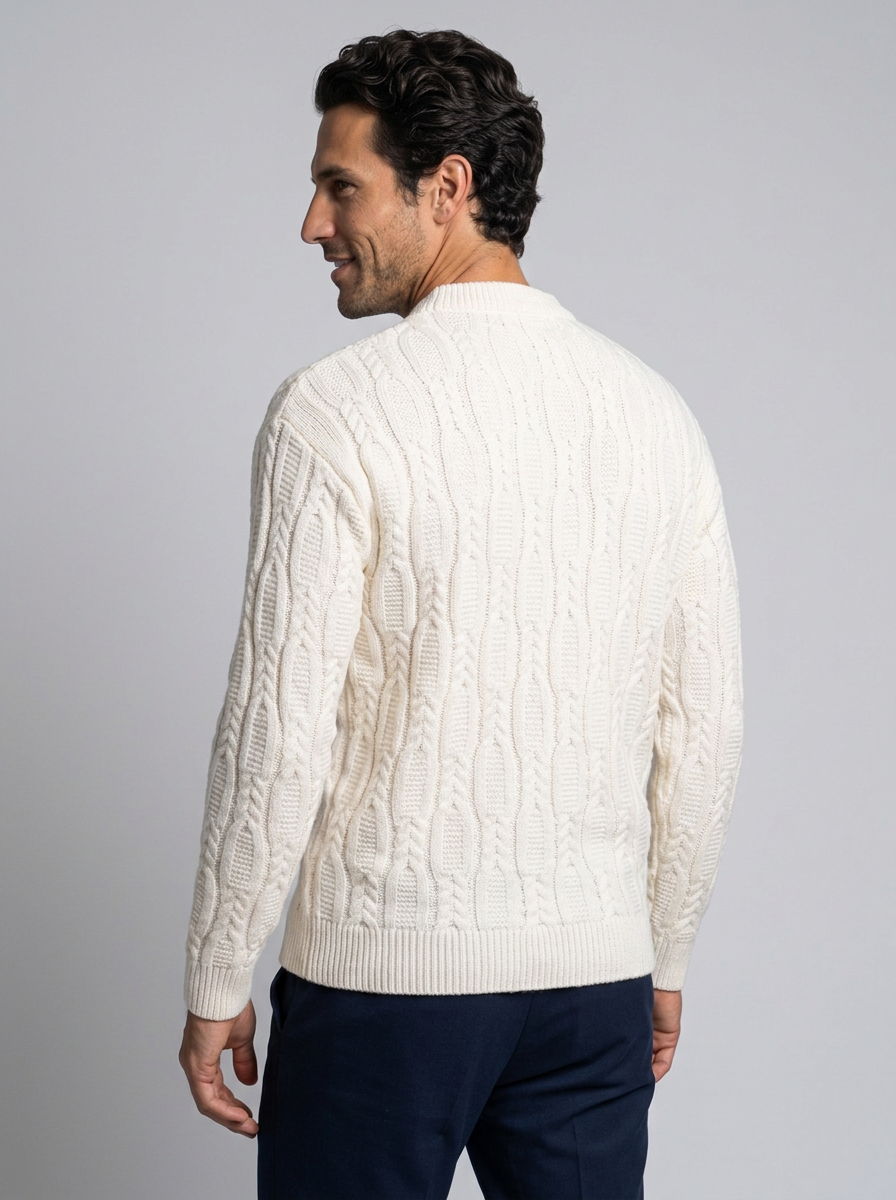 Men’s Classic Crewneck Knit Sweater