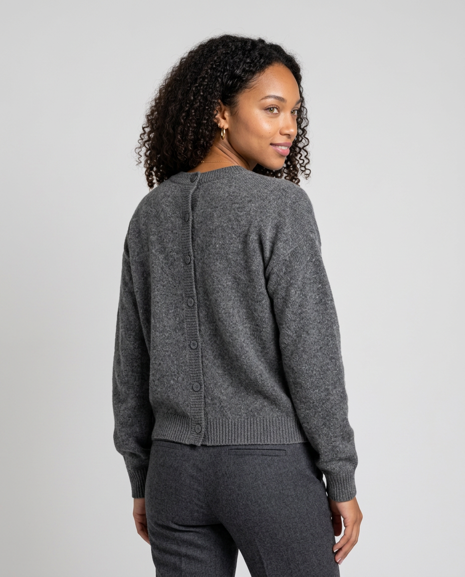 Women's Relaxed V-Neck Pocket Cardigan – view 4