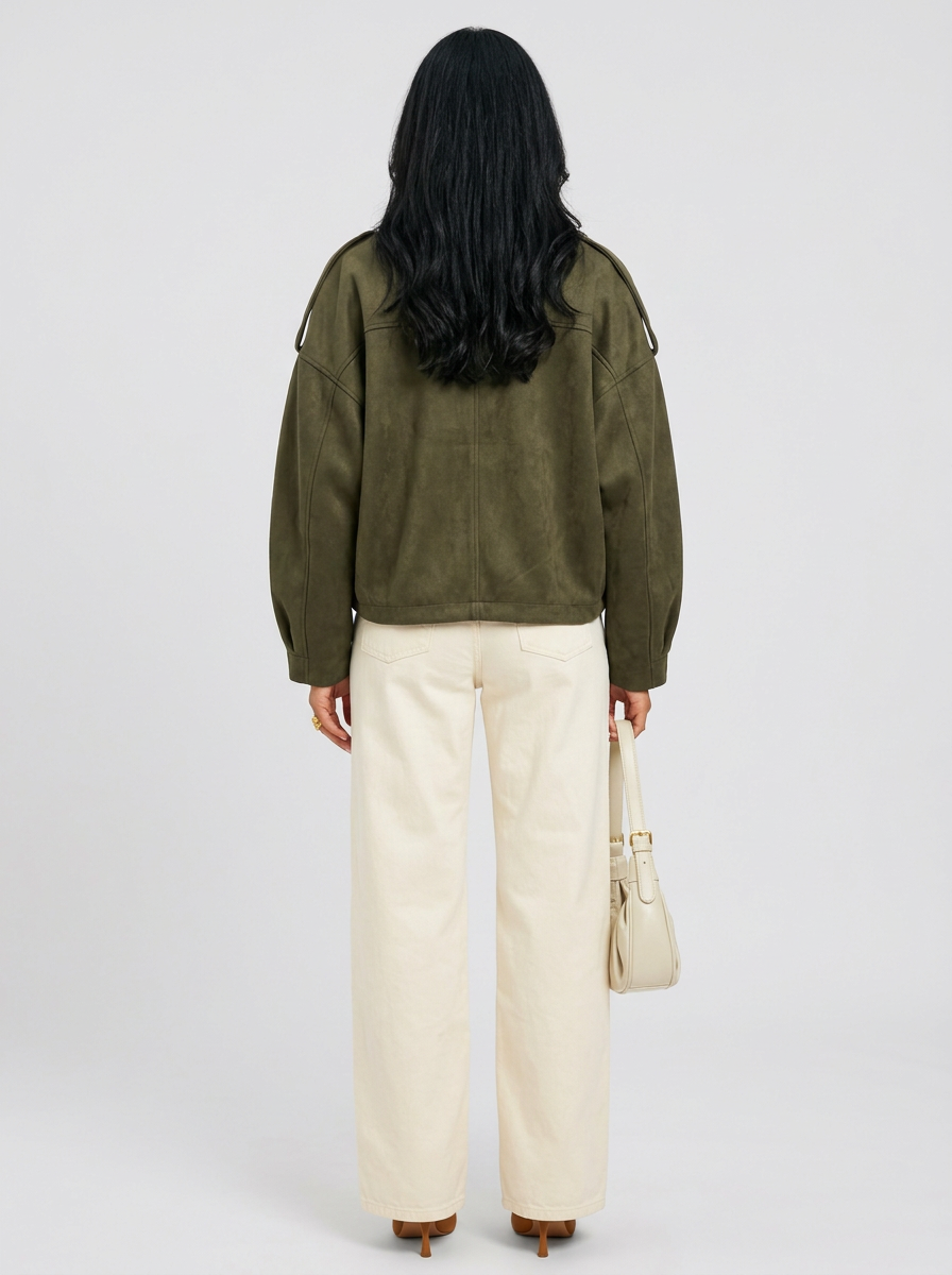 Women's Oversized Suede coat