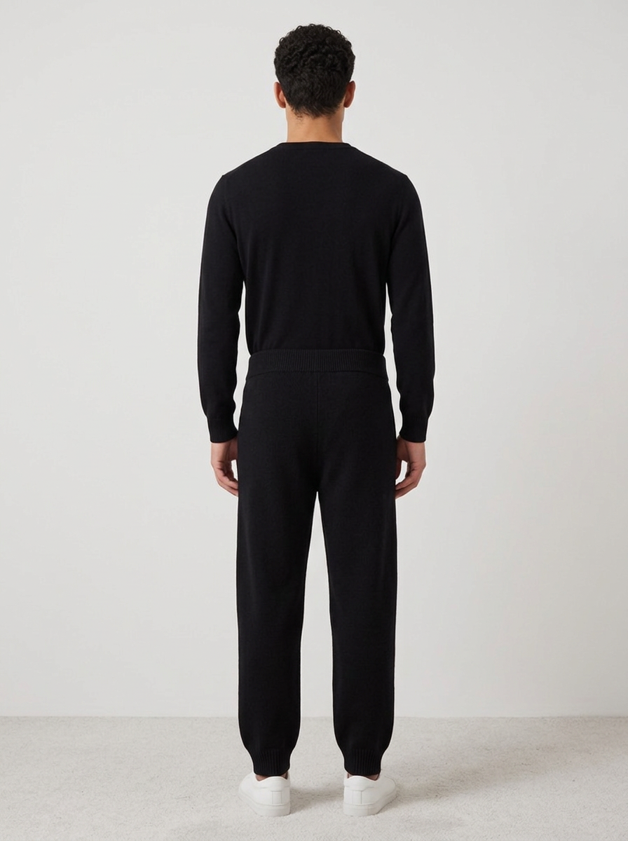 Men's Jogger Trousers with Drawstring Waist