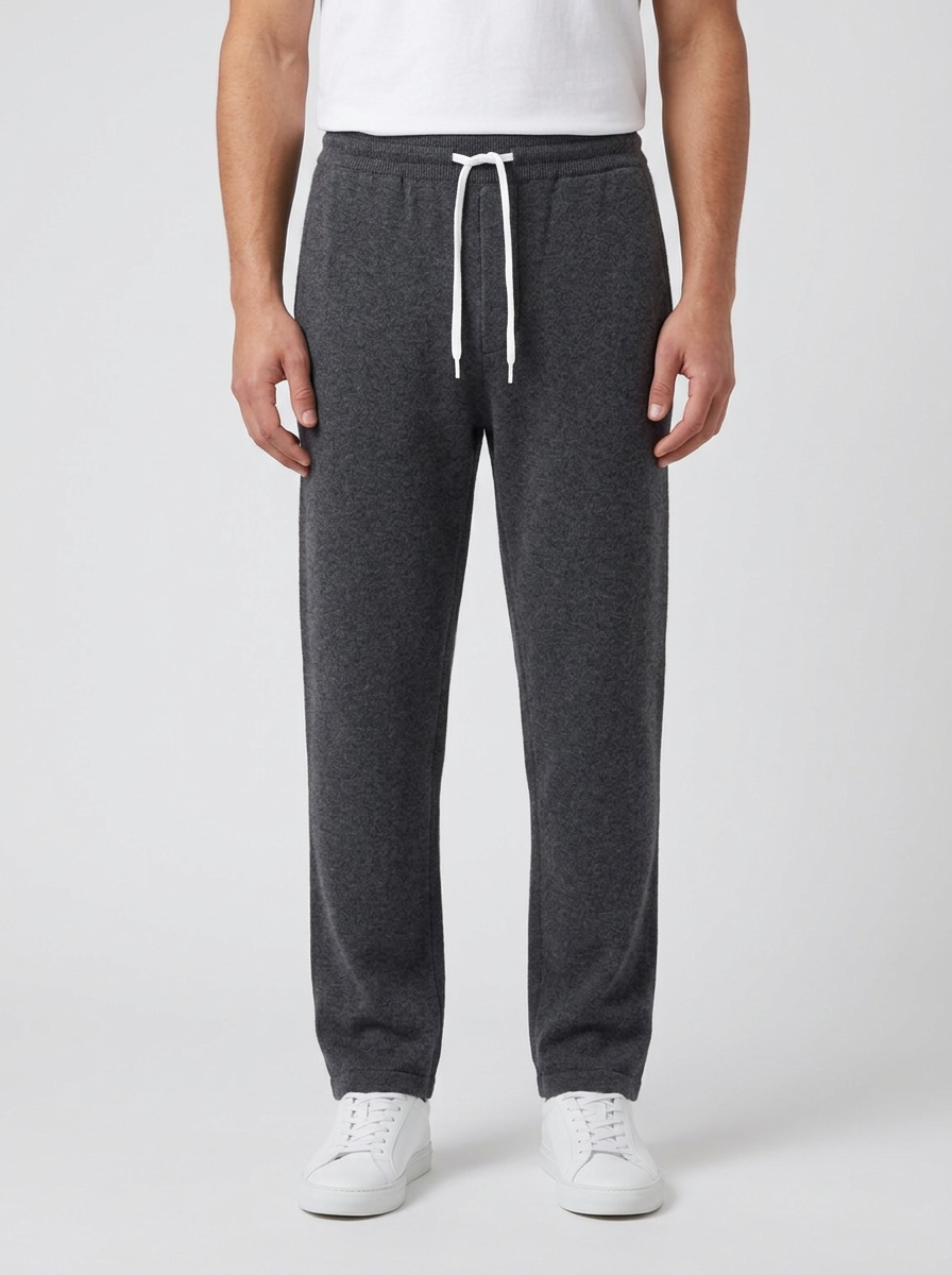 Men's Jogger Trousers with Drawstring Waist
