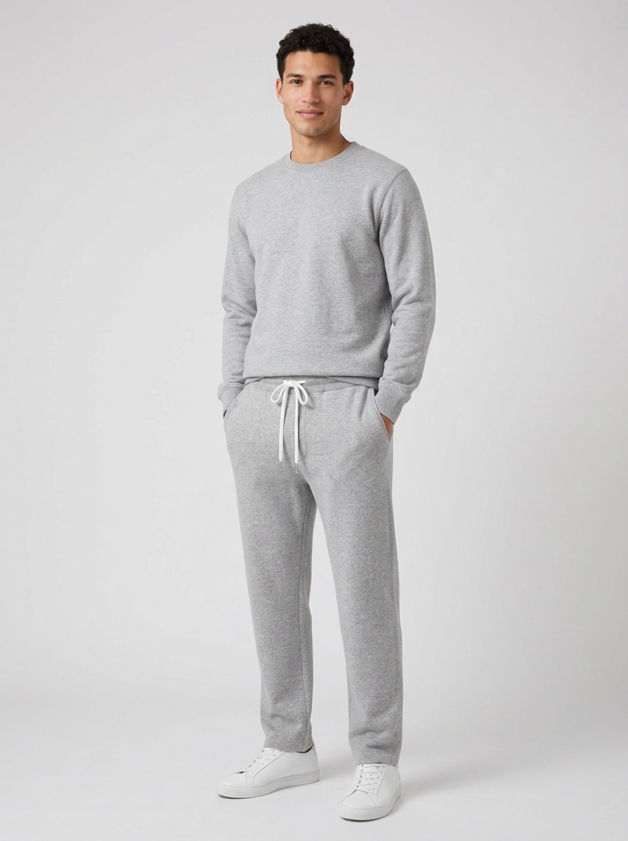 Men's Jogger Trousers with Drawstring Waist