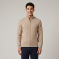 Men's Premium Wool Zip-Up Cardigan – Cozy Chunky Knit