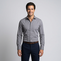 Men's Slim Fit Stretch Shirt – Button Down