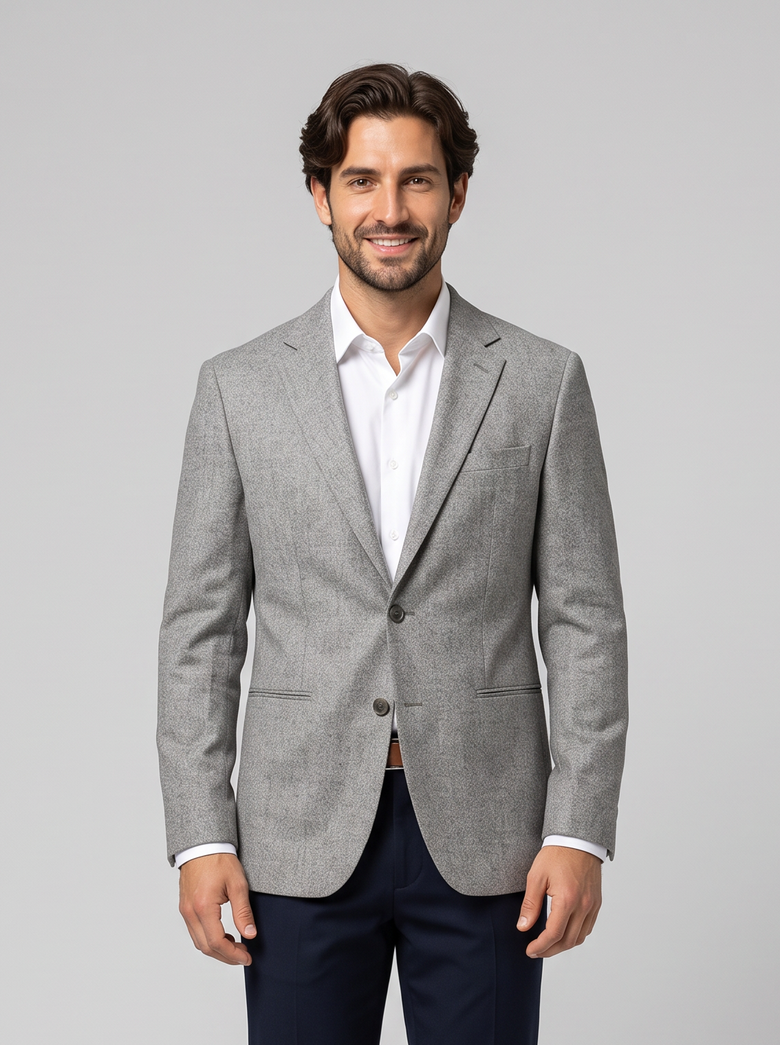 Men's Lightweight Tailored Blazer – Smart Casual Jacket