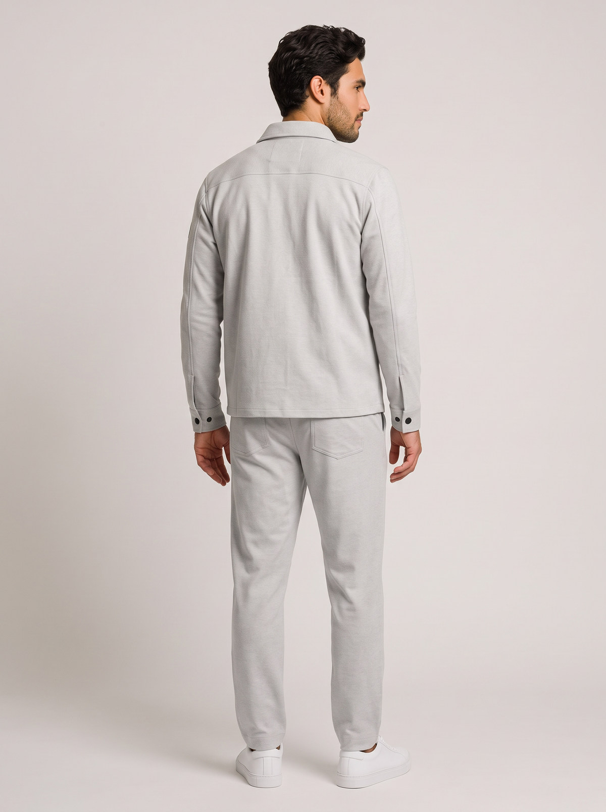 Men's Two-Piece Overshirt & Trousers Set – Casual Co-Ord – Covert Club product image 4